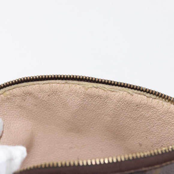 LOUIS VUITTON Monogram Pochette Cosmetic PM Pouch M43998 LV Auth BA6195