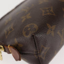 LOUIS VUITTON Monogram Pochette Cosmetic PM Pouch M43998 LV Auth BA6195-7