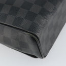 LOUIS VUITTON Damier Graphite District MM Shoulder Bag N41272 LV Auth BA6198-17