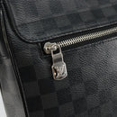 LOUIS VUITTON Damier Graphite District MM Shoulder Bag N41272 LV Auth BA6198-18