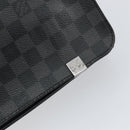 LOUIS VUITTON Damier Graphite District MM Shoulder Bag N41272 LV Auth BA6198-19