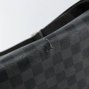 LOUIS VUITTON Damier Graphite District MM Shoulder Bag N41272 LV Auth BA6198-9