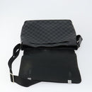 LOUIS VUITTON Damier Graphite District MM Shoulder Bag N41272 LV Auth BA6198-10