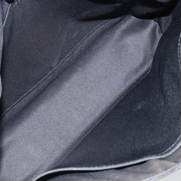 LOUIS VUITTON Damier Graphite District MM Shoulder Bag N41272 LV Auth BA6198