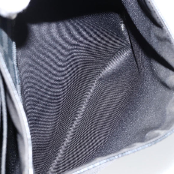 LOUIS VUITTON Damier Graphite District MM Shoulder Bag N41272 LV Auth BA6198