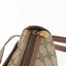 GUCCI GG Supreme Web Sherry Line Shoulder Bag PVC Beige 89 02 077 Auth BA6200-14
