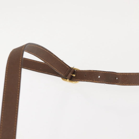 GUCCI GG Supreme Web Sherry Line Shoulder Bag PVC Beige 89 02 077 Auth BA6200