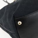 GUCCI GG Canvas Abbey Tote Bag Black Gold 169946 Auth BA6201-12