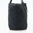 GUCCI GG Canvas Abbey Tote Bag Black Gold 169946 Auth BA6201-4