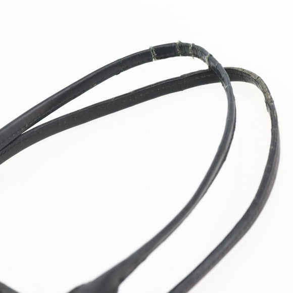 GUCCI GG Canvas Abbey Tote Bag Black Gold 169946 Auth BA6201