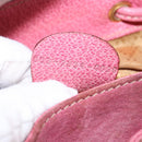 GUCCI Bamboo Backpack Suede Pink Gold 003 2034 0030 Auth BA6202-22