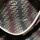 GUCCI Interlocking Shoulder Bag Leather Champagne Gold 167732 Auth BA6203-21