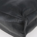 PRADA Shoulder Bag Leather Black Auth BA6207-9