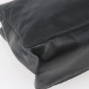 PRADA Shoulder Bag Leather Black Auth BA6207-14