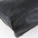 PRADA Shoulder Bag Leather Black Auth BA6207-16