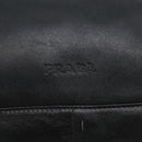 PRADA Shoulder Bag Leather Black Auth BA6207-17