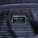 PRADA Shoulder Bag Leather Black Auth BA6207-18