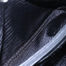 PRADA Shoulder Bag Leather Black Auth BA6207-23