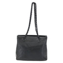 PRADA Shoulder Bag Leather Black Auth BA6207-13
