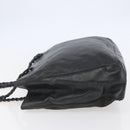 PRADA Shoulder Bag Leather Black Auth BA6207-3