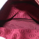 CARTIER Shoulder Bag Leather Beige Gold Auth BA6209-12