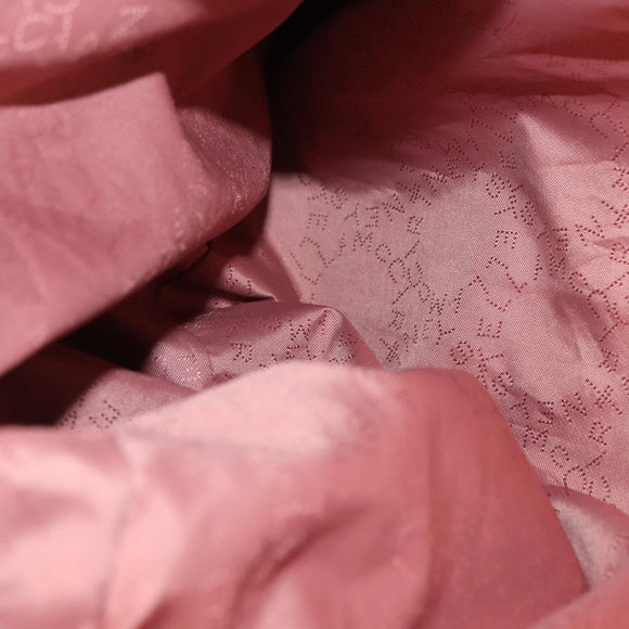 Stella MacCartney Falabella Chain Shoulder Bag Suede Orange 234387 Auth BA6211