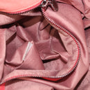 Stella MacCartney Falabella Chain Shoulder Bag Suede Orange 234387 Auth BA6211-20