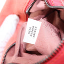 Stella MacCartney Falabella Chain Shoulder Bag Suede Orange 234387 Auth BA6211-12