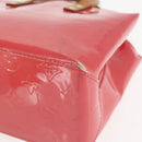 LOUIS VUITTON Monogram Vernis Reade PM Hand Bag Fran Boise M9132F LV Auth BA6214-14