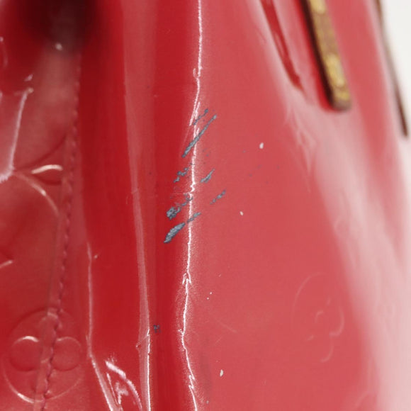 LOUIS VUITTON Monogram Vernis Reade PM Hand Bag Fran Boise M9132F LV Auth BA6214