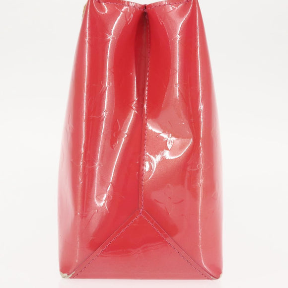 LOUIS VUITTON Monogram Vernis Reade PM Hand Bag Fran Boise M9132F LV Auth BA6214