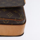 LOUIS VUITTON Monogram Cartouchiere GM Shoulder Bag M51252 LV Auth BA6215-15