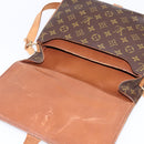 LOUIS VUITTON Monogram Cartouchiere GM Shoulder Bag M51252 LV Auth BA6215-18