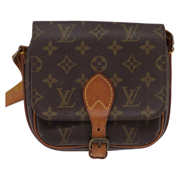 LOUIS VUITTON Monogram Cartouchiere PM Shoulder Bag M51254 LV Auth BA6217 - 0