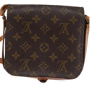 LOUIS VUITTON Monogram Cartouchiere PM Shoulder Bag M51254 LV Auth BA6217-3