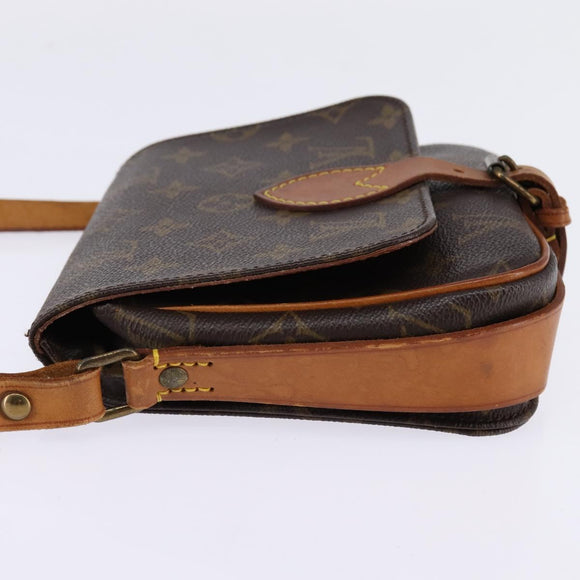 LOUIS VUITTON Monogram Cartouchiere PM Shoulder Bag M51254 LV Auth BA6217