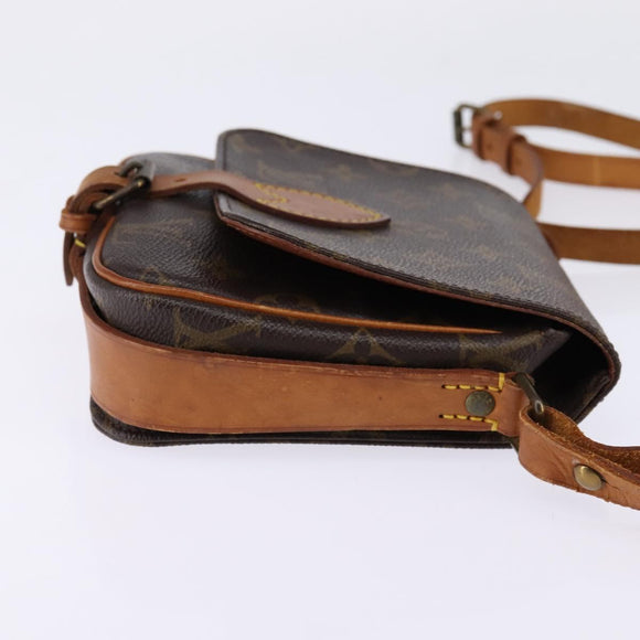 LOUIS VUITTON Monogram Cartouchiere PM Shoulder Bag M51254 LV Auth BA6217