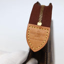 LOUIS VUITTON Damier Ebene Poche Toilette 26 Pouch N47543 LV Auth BA6219-8