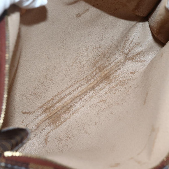 LOUIS VUITTON Damier Ebene Poche Toilette 26 Pouch N47543 LV Auth BA6219