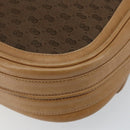 GUCCI Micro GG Canvas Shoulder Bag Brown Gold Auth BA6220-16