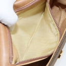 GUCCI Micro GG Canvas Shoulder Bag Brown Gold Auth BA6220-11