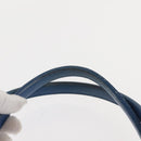 MCM Hand Bag Leather Blue Gold Auth BA6222-14