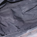 CHANEL New Travel Line Tote Bag Nylon Black Gold CC Auth BA6224-10