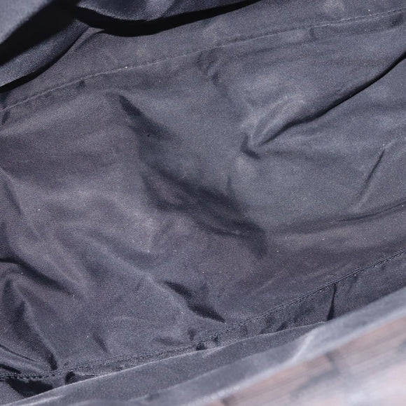 CHANEL New Travel Line Tote Bag Nylon Black Gold CC Auth BA6224