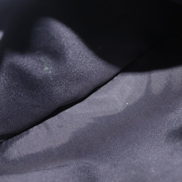 CHANEL New Travel Line Tote Bag Nylon Black Gold CC Auth BA6224