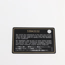 CHANEL New Travel Line Tote Bag Nylon Black Gold CC Auth BA6224-12