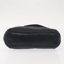 BALLY Chain Shoulder Bag Leather Navy Gold Auth BA6225-5