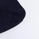 CELINE C Sulky Hand Bag Canvas Navy Auth BA6229-16