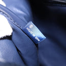 CELINE C Sulky Hand Bag Canvas Navy Auth BA6229-12
