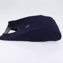 CELINE C Sulky Hand Bag Canvas Navy Auth BA6229-3